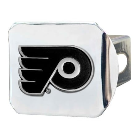 Fanmats NHL - Philadelphia Flyers - 3-D Chrome Hitch Cover 3-3/8" x 4" - 15149